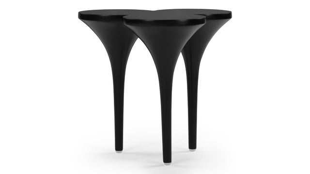 Pin - Pin Side Table, Black