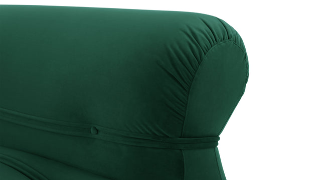 Bao - Bao Three Seater Sofa, Emerald Velvet