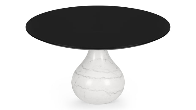 Como - Como Dining Table, Carrara Marble, 53in