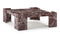 Aspen - Aspen Coffee Table, Rosso Levanto Marble