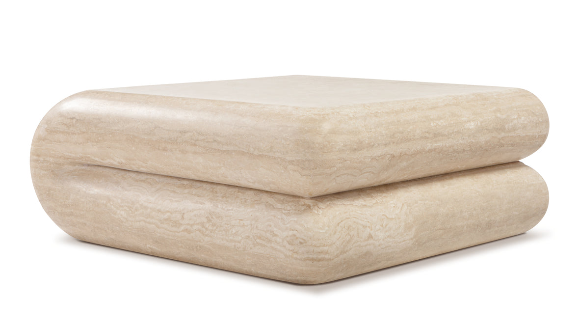 Soma - Soma Coffee Table, Travertine