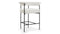 Mei - Mei Counter Stool, Warm White Boucle, Seat Height 26.5in