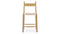 Sara - Sara Bar Stool, Oak, Seat Height 24in