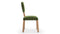 Fossie - Fossie Side Chair, Moss Green Velvet