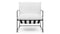 Hudson - Hudson Lounge Chair, Snow White Linen