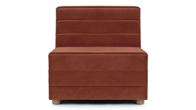 Rhodes - Rhodes Lounge Chair, Ancho Velvet