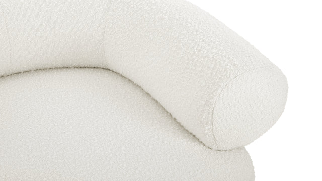 Huggy - Huggy Chair, Warm White Boucle