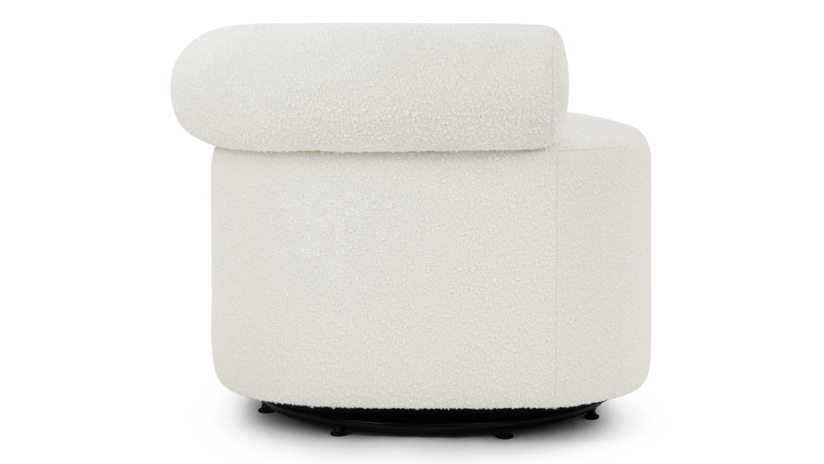 Huggy - Huggy Chair, Warm White Boucle