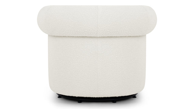 Huggy - Huggy Chair, Warm White Boucle