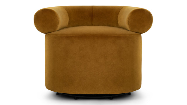 Huggy - Huggy Chair, Caramelized Velvet