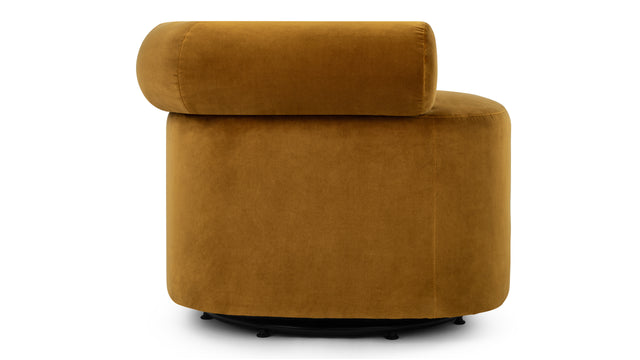 Huggy - Huggy Chair, Caramelized Velvet