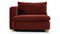 Morrell - Morrell Module, Left Arm, Garnet Velvet