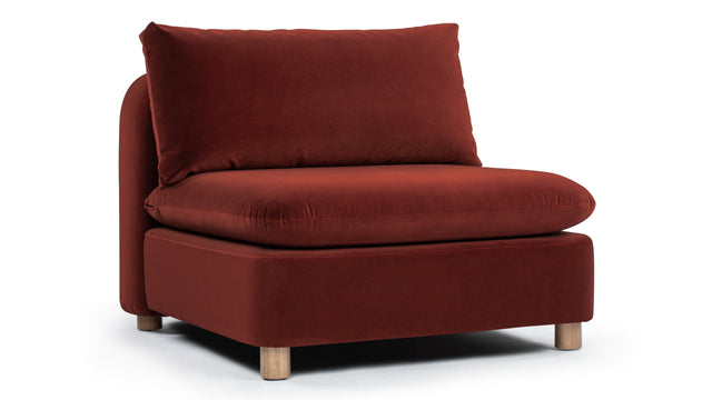 Morrell - Morrell Module, Armless, Garnet Velvet