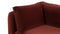 Morrell - Morrell Module, Corner, Garnet Velvet