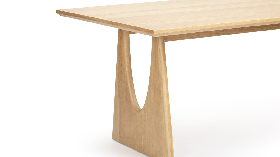 Noom - Noom Dining Table, Light Oak, 79in