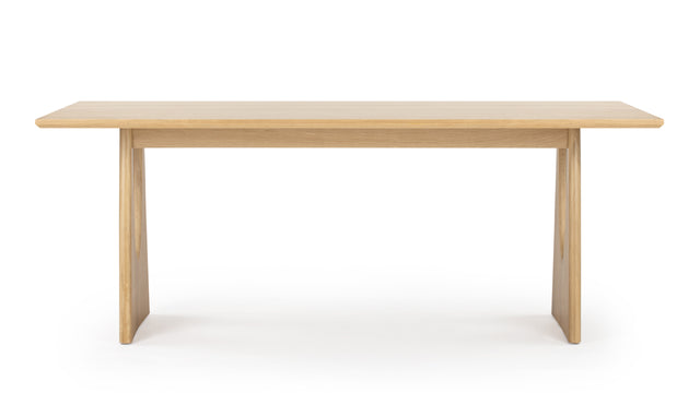 Noom - Noom Dining Table, Light Oak, 79in