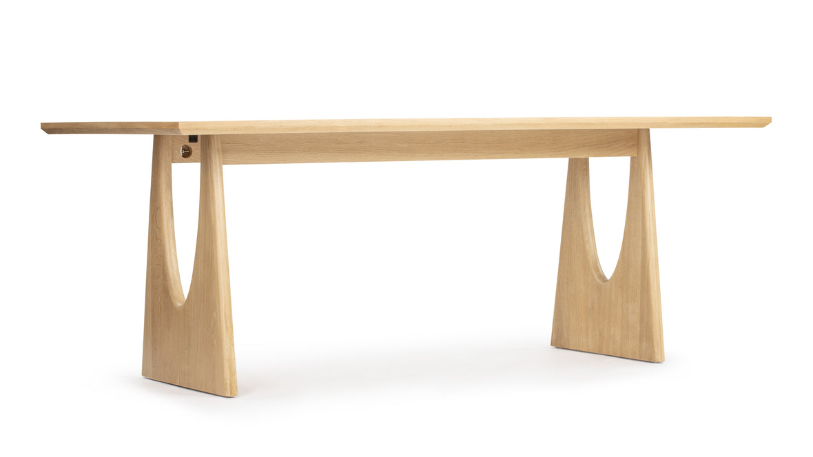 Noom - Noom Dining Table, Light Oak, 79in