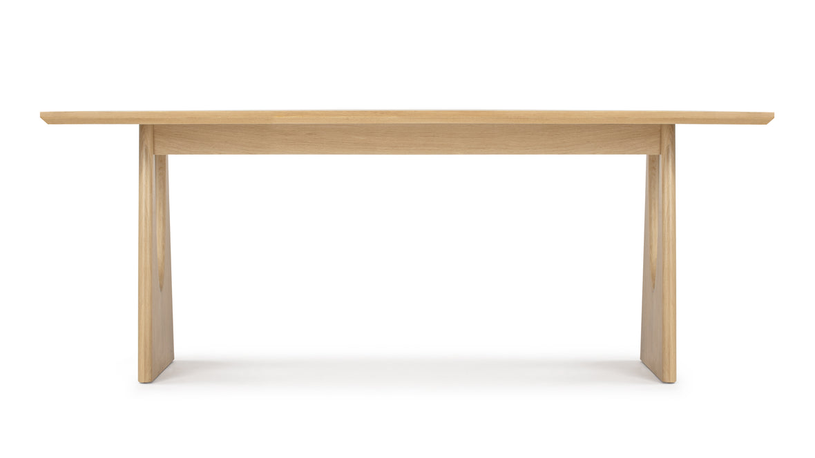 Noom - Noom Dining Table, Light Oak, 79in