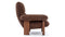 Brasilia - Brasilia Lounge Chair, Cafe Noir Vegan Fur