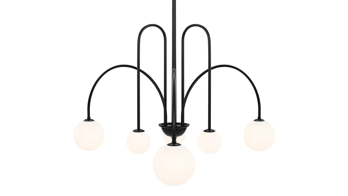 Mars - Mars Chandelier, Black