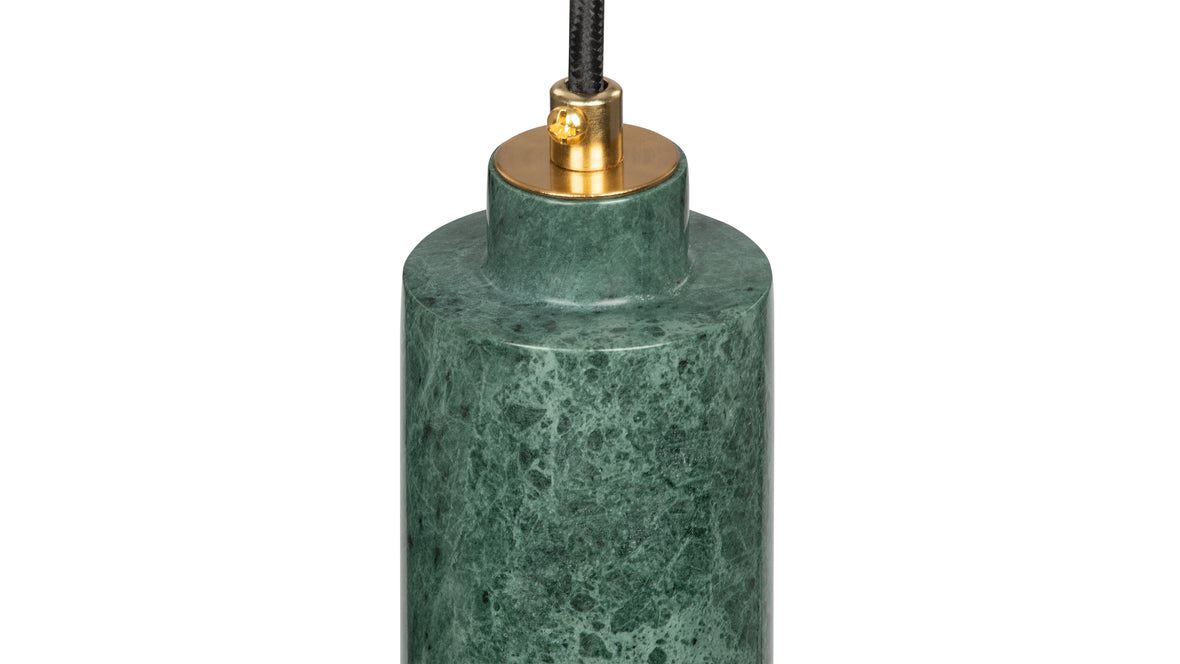 Berlin - Berlin Pendant Light, Green Marble