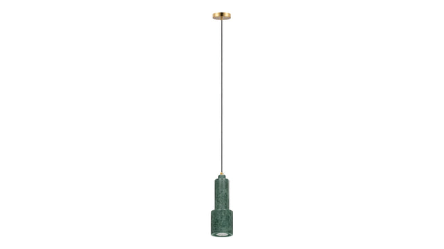 Berlin - Berlin Pendant Light, Green Marble