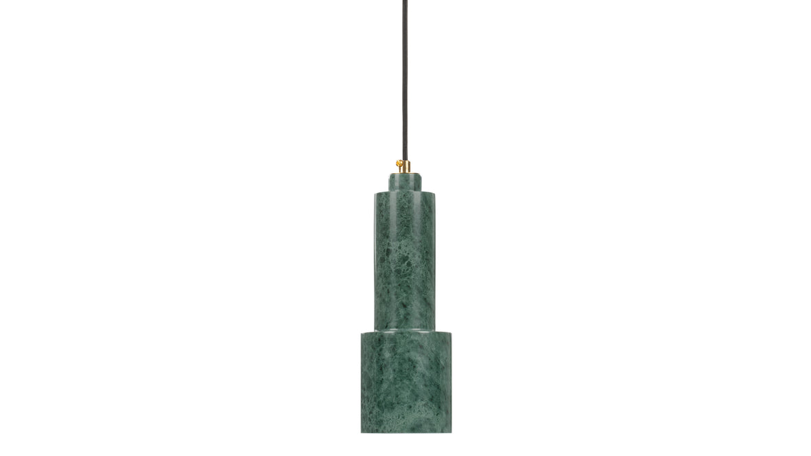 Berlin - Berlin Pendant Light, Green Marble