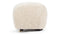 Tired Man - Tired Man Ottoman, Natural Luxe Sheepskin