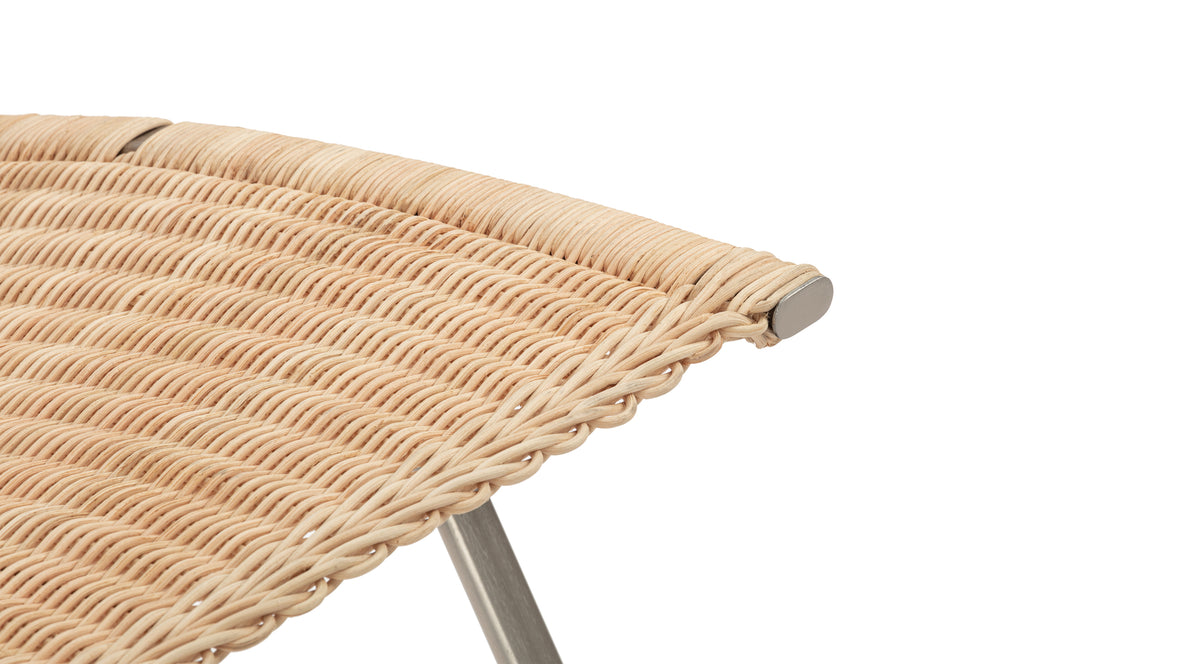 Ebbe - Ebbe Lounge Chair, Natural Rattan