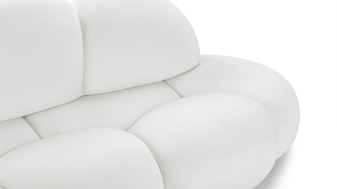 Cloud Nine - Cloud Nine Sofa, White Velvet