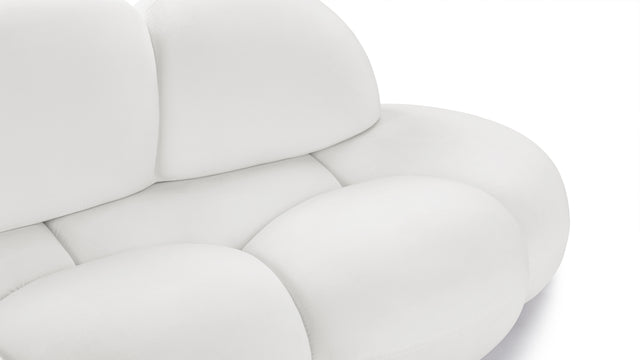 Cloud Nine - Cloud Nine Sofa, White Velvet