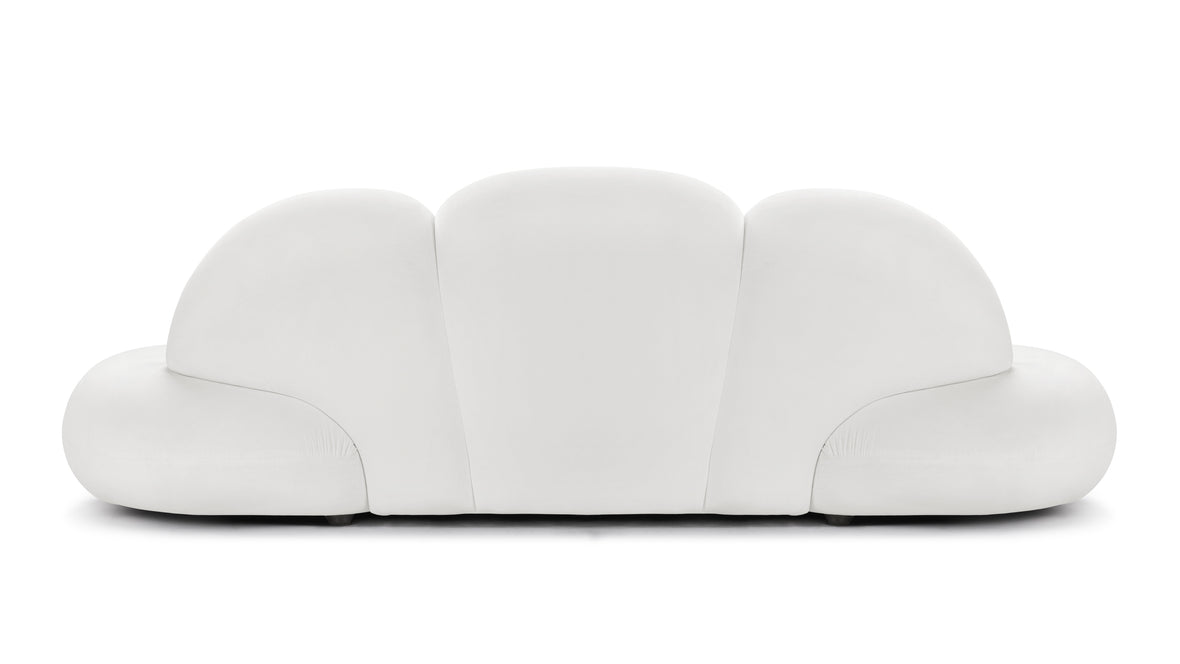 Cloud Nine - Cloud Nine Sofa, White Velvet