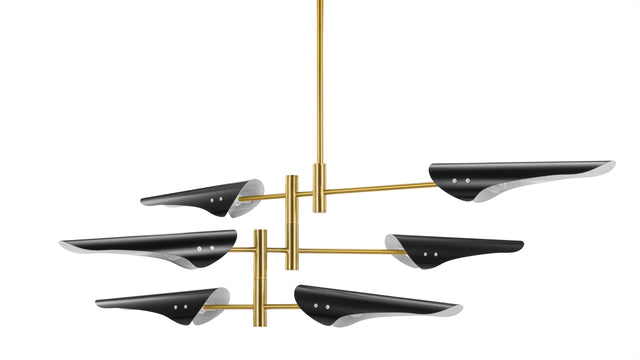 Hale - Hale Pendant Light, Brass