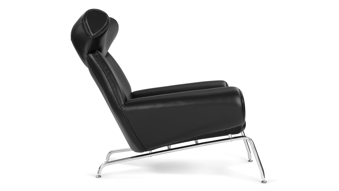 Toro - Toro Chair, Black Premium Leather