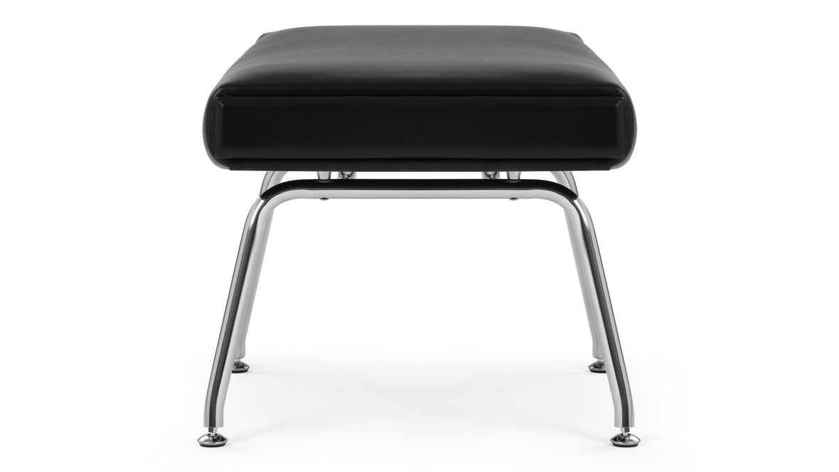 Toro - Toro Ottoman, Midnight Black Premium Leather