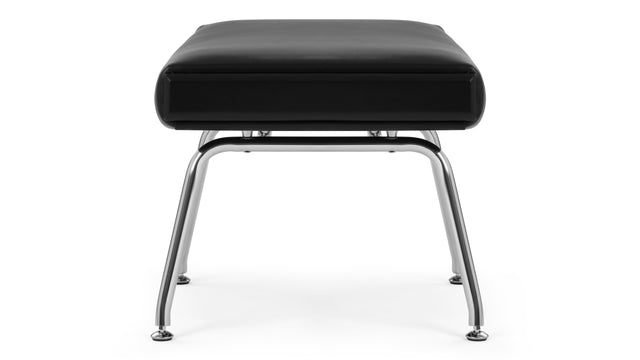 Toro - Toro Ottoman, Midnight Black Premium Leather