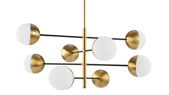 Aurore - Aurore Chandelier, Brass