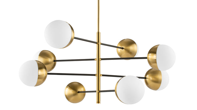 Aurore - Aurore Chandelier, Brass