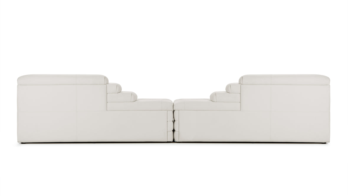 Terrazza - Terrazza Sofa Combination, Warm White Vegan Leather