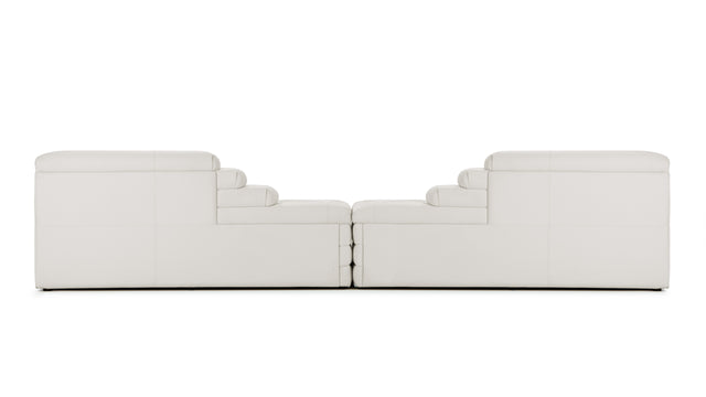 Terrazza - Terrazza Sofa Combination, Warm White Vegan Leather