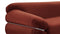 Sesann - Sesann Three Seater Sofa, Burgundy Luxe Velvet