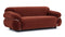 Sesann - Sesann Two Seater Sofa, Burgundy Luxe Velvet