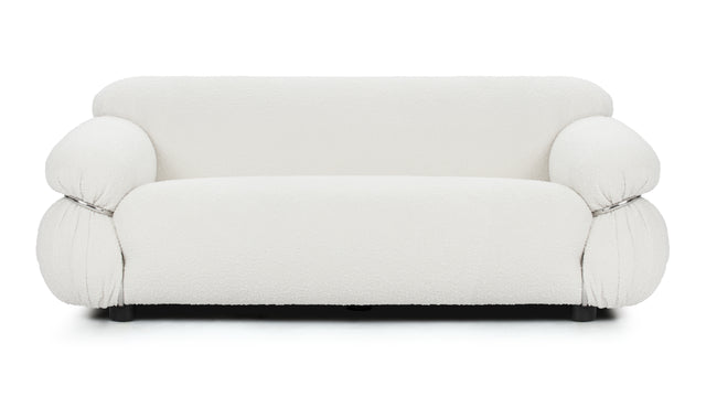 Sesann - Sesann Two Seater Sofa, White Boucle