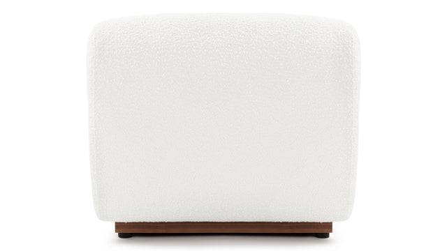 Carlo - Carlo Lounge Chair, White Boucle