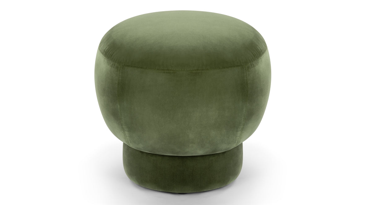 Nino - Nino Ottoman, Olive Green Velvet