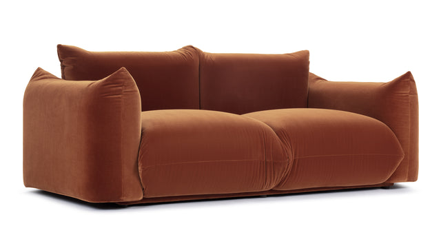 Marenco - Marenco Two Seater Sofa, Spice Velvet