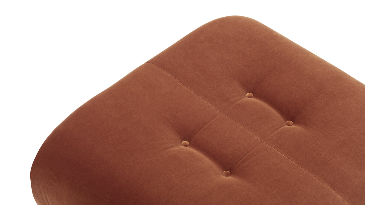 Soriana - Soriana Ottoman, Spice Velvet