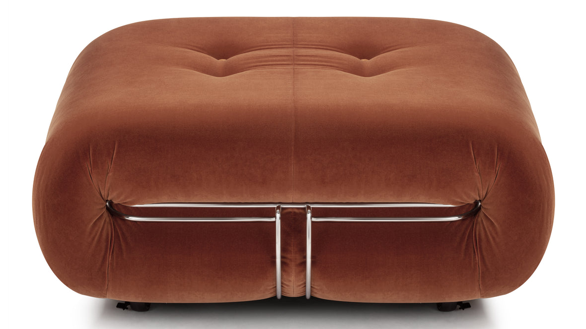 Soriana - Soriana Ottoman, Spice Velvet