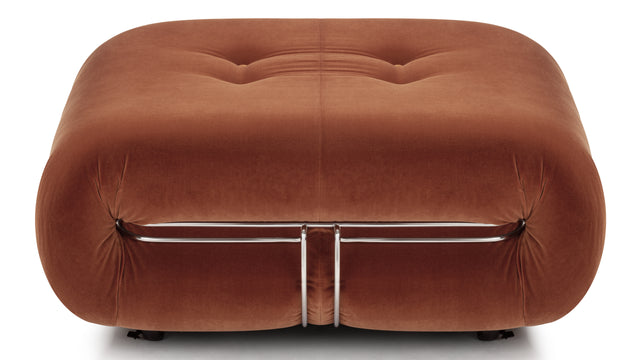 Soriana - Soriana Ottoman, Spice Velvet