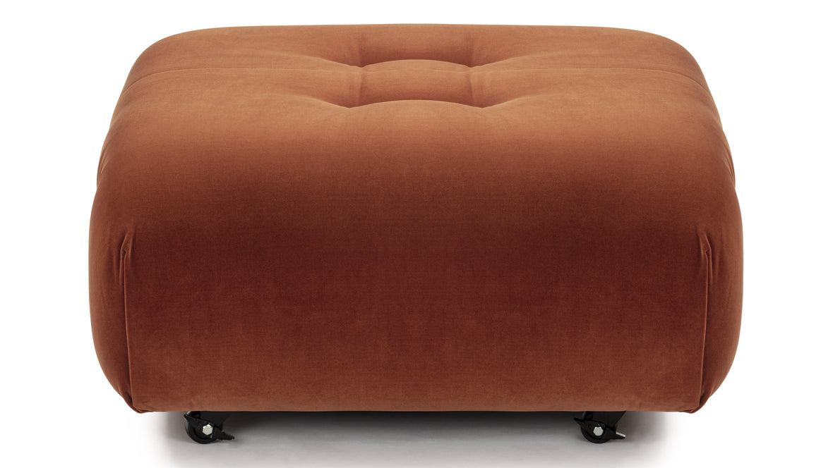 Soriana - Soriana Ottoman, Spice Velvet